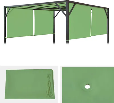 Produktbild von Wymienne poszycie dachu pergoli pawilonu Baia 3x3m ~ Zielony