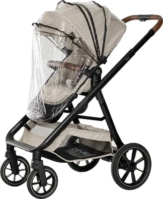 Produktbild von Qute Q-Journey Regenschutz 2-in-1 | Kinderwagen-Regenschirm