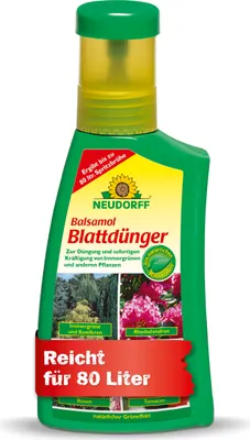 Produktbild von Neudorff Balsamol Blattdünger 250 ml reicht für 80L