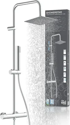 Produktbild von SHOWERSTAR Duschset, Regendusche mit Thermostat