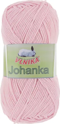 Produktbild von 10 x 50g Strickgarn Johanka Strick-Wolle Handstrickgarn Klassikgarn Sommergarn Farbwahl, Farbe:101 babyrosa