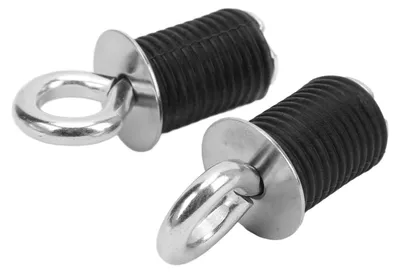 Image de Lot de 2 ancrages Lock Ride de rechange pour Polaris Sportsman – Ancrages d'arrimage Lock Ride résistants, couleur noire