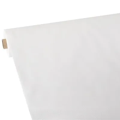 Produktbild von Papstar 87333, Rechteckig, Weiß, Polypropylen (PP), Tischdecke, 90 x 2500 cm, 1 Stück(e)