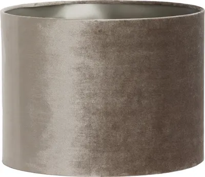 Produktbild von Light & Living - lampenschirm - Palata - braun - textil - Ø 20cm - E27 - 2220379