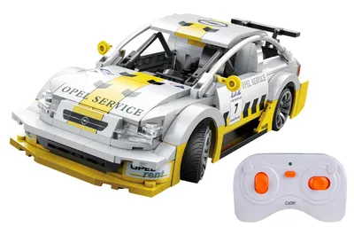 Image de Jamara CaDA Opel Astra V8 Coupé 1:20 blanc 2,4GHz Bricks
