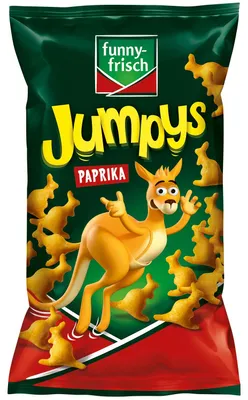 Produktbild von funny-frisch Jumpys Paprika 75g