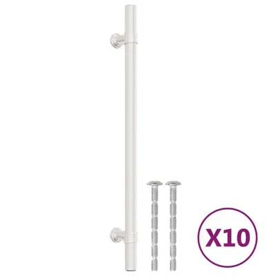 Produktbild von vidaXL Möbelgriffe 10 Stk. Silbern 192 mm Edelstahl