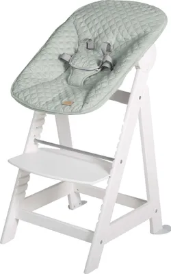 Obrázek produktu pro roba Born Up vysoká židlička na schody, set 2v1, 'roba Style' frosty green, s funkcí polohování, od narození