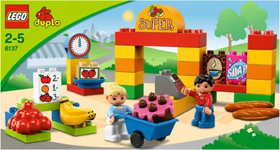 Produktbild von Lego Duplo 6137 Mein Erster Supermarkt