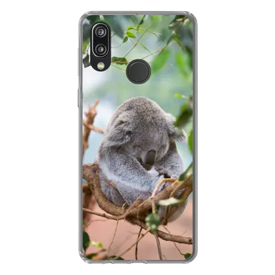 Produktbild von MuchoWow® Handyhülle Schutzhülle Hülle für Huawei P20 Lite (2020) Koala - Äste - Schlaf - Kinder - Jungen - Mädchen Silikon Softcase Handy Hülle - Kartenhalter