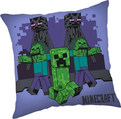 Zdjęcie produktu dla Poduszka Minecraft Mobs 40x40 cm