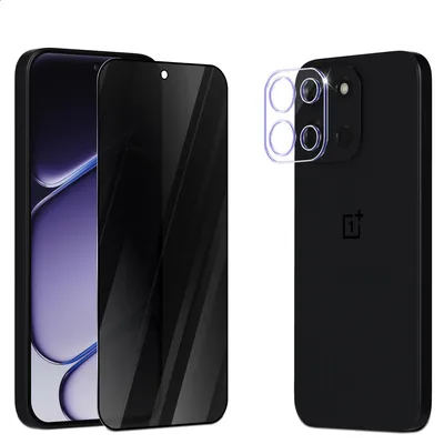 Obrázok produktu pre 1-balenie OnePlus Nord 6 Privacy Ochranné sklo na displej Privacy & 1-balenie ochrana objektívu - Tvrdené sklo 9H - Super kvalita 3D