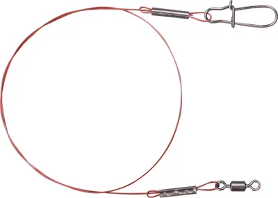 Produktbild von Spro Pike Fighter Stahlvorfach 1x7 mit Wirbel und Snap 50 cm 30 lbs