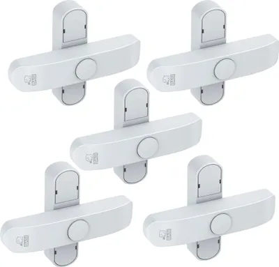 Produktbild von BASI - Fenster- und Fenstertürensicherung - SET - 5x FS 500 - Weiß - 5x1100-0060