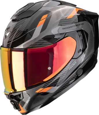 Immagine prodotto di Casco Scorpion Exo-1500 Air Sleek, nero/grigio/arancione, taglia L (59/60)
