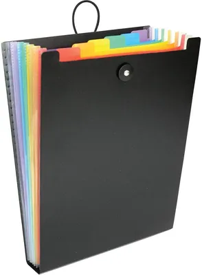Imagen del producto de Viquel 112067, Carpeta de Manila, Polipropileno (PP), , Azul, Verde, Naranja, Violeta, Rojo, Amarillo, Formato retrato, A4, 1 unidad