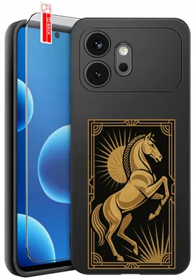 Obrázek produktu pro Krytí pro Honor 600 – designy | Matný silikonový obal + tvrzené sklo 9H