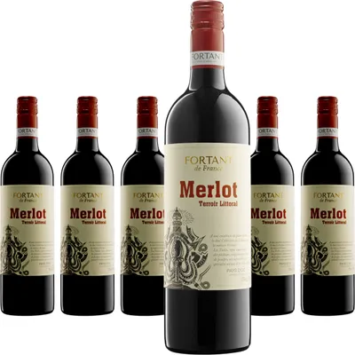 Produktbild von 6 x Fortant de France Merlot Terroir Littoral