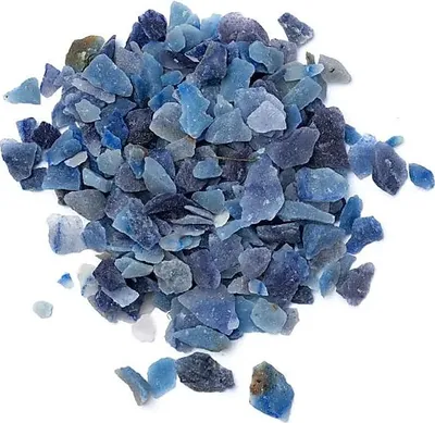 Obrázok produktu pre Modré kremenné čipy -- sada 2 ks - ±0,5-1,5 cm; ± 700 g