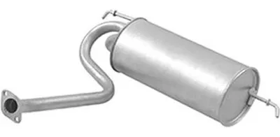 Productafbeelding van HELLA 8LD 366 036-801 Einddemper voor SUBARU Vivio, hatchback, uitlaatsysteem