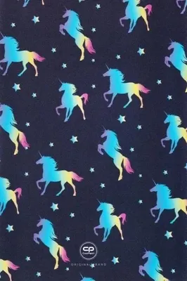 Produktbild von Packung A5-Hefte, 60 Blatt, kariert, Coolpack Blue Unicorn, 10 Stück – PATIO