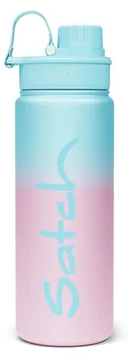 Produktbild von Satch Edelstahl Trinkflasche 0,5 l Light Blue Graffiti