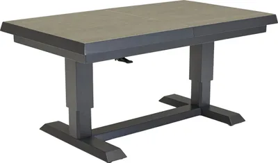 Produktbild von LC Garden Vivera-Stone Lift-Ausziehtisch Grau/Anthrazit