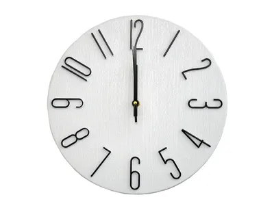 Obrázek produktu pro hodiny nástěnné pr.30cm,3D ciferník,PH,kov BÍ