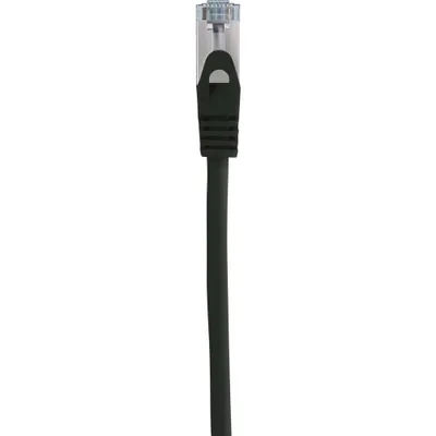 Productafbeelding van Renkforce RF-5047472 RJ45 netwerkkabel CAT 6a S/FTP, 10,00 meter, zwart, vlamvertragend, 1 stuk.