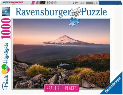 Produktbild von Stratovulkan Mount Hood in Oregon, USA, 1000 dílků Ravensburger 15157