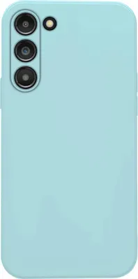 Produktbild von Hülle für Samsung Galaxy S23 Case Cover Bumper Silikon Softgrip Schutzhülle Farbe: Hellblau