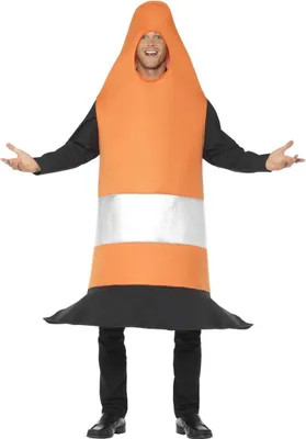 Image de Smiffys - Tabard pour homme/femme unie - Costume SM2527 (Taille unique) (Orange)