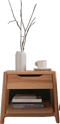 Produktbild von Nachttisch Swig 1 aus Kernbuche massiv 47x44 cm mit 1 Schublade