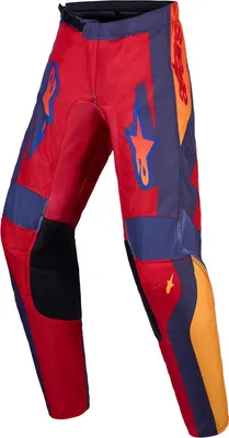 Produktbild von Alpinestars Fluid Hunt Jugend Motocross Hose, grau/rot/gelb, 28