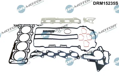 Produktbild von DR.MOTOR AUTOMOTIVE DRM15235S Zylinderkopf Dichtungssatz für OPEL Corsa D Schrägheck (S07) Corsa C Schrägheck (X01) Meriva A (X03) Astra H Caravan