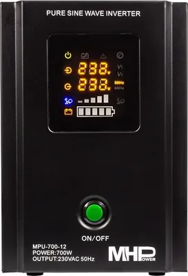 Produktbild von Notstromversorgung MHPower MPU700-12,UPS,700W, reiner Sinus