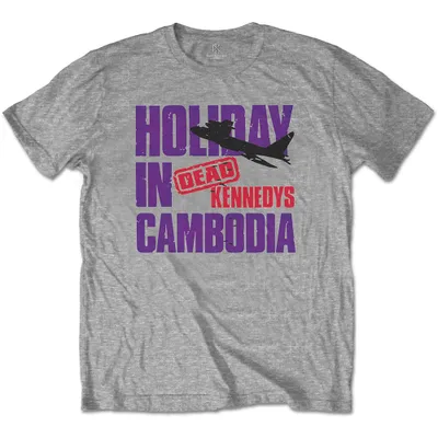 Produktbild von Dead Kennedys Holiday Plane Grey XL T-Shirt