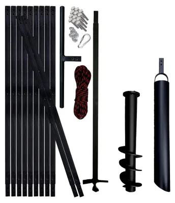 Produktbild von Erdbohrer Brunnenbohrer 12m 120mm mit Plunscher 90mm