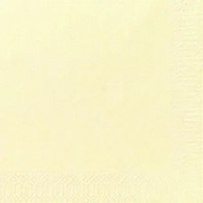Produktbild von 1000 DUNI Servietten, cream, 3-lag., 33x33 cm, 1/4 Falz, 211475
