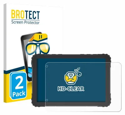 Produktbild von 2x Für DMD T880X 8" Schutzfolie BROTECT Displayschutz Display Schutz Folie Klar Transparent