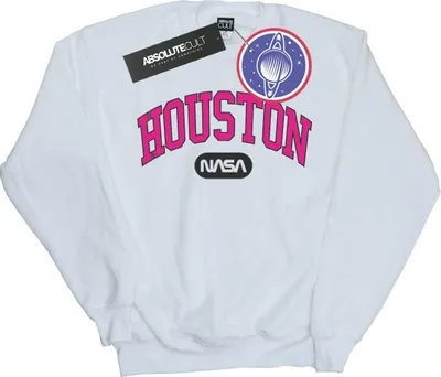 Produktbild von NASA - "Houston" Sweatshirt für Herren BI50653 (M) (Weiß)
