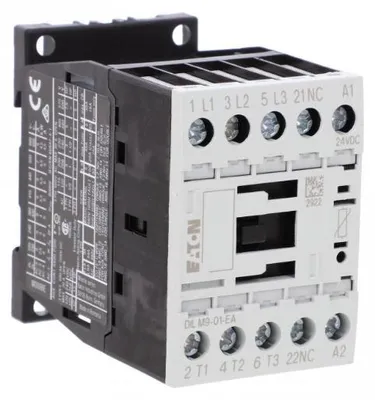 Produktbild von Leistungsschütz 9A 3P 24V DC 0Z 1R DILM9-01-EA(24VDC) 190032