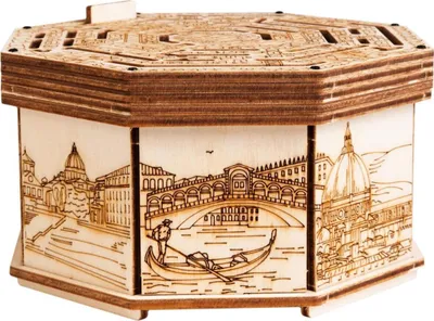 Immagine prodotto di EscapeWelt 3D Puzzle di legno a puzzle Scatola del labirinto segreto