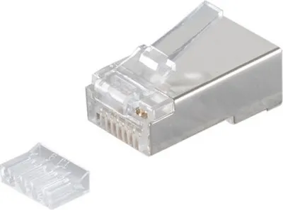 Produktbild von Netzwerkstecker RJ45 mit Einfädelhilfe, für cat.6