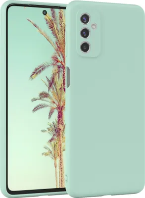 Produktbild von EAZY CASE - TPU Hülle für Samsung Galaxy M52 5G, TPU Case stoßfeste Handyhülle, weiches Cover mit Kameraschutz, Silikonhülle in Grün