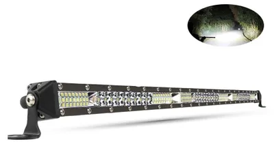 Productafbeelding van 78 cm LED-lichtbalk, 13.500 lumen, 270 watt, ultradun, 12-24 volt, gecombineerd (combo) – breedstraler en spotlicht