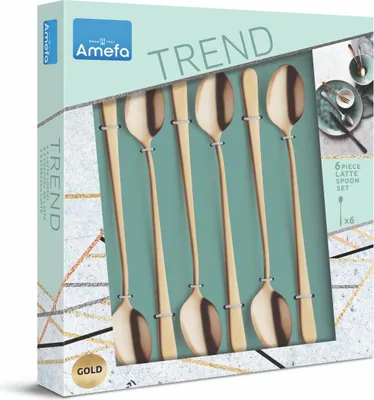 Obrázek produktu pro Amefa AUSTIN Latte Macchiato Löffel Set