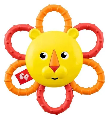 Productafbeelding van Mattel GGF02; GGF04 - Fisher-Price Tandenring, leeuw