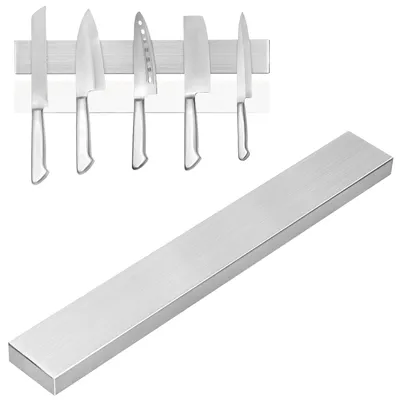 Magnetische Messerleiste, Edelstahl, selbstklebend, 30 cm