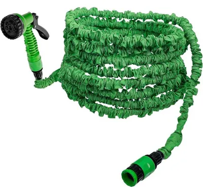 Image de Tuyau d Arrosage Textile Flexible 7,5-22 m - Résistant et Pratique - D-Work
